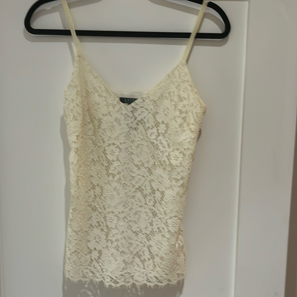 Ralph Lauren Lacy , tank top with lining